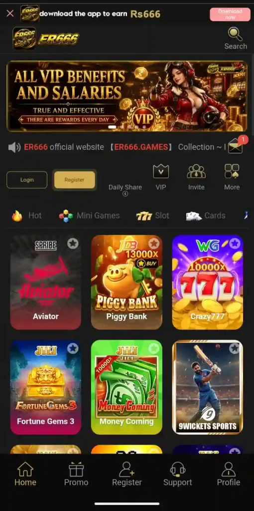 ER666 Game