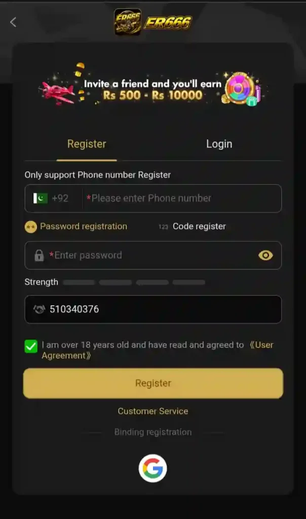ER666 Game