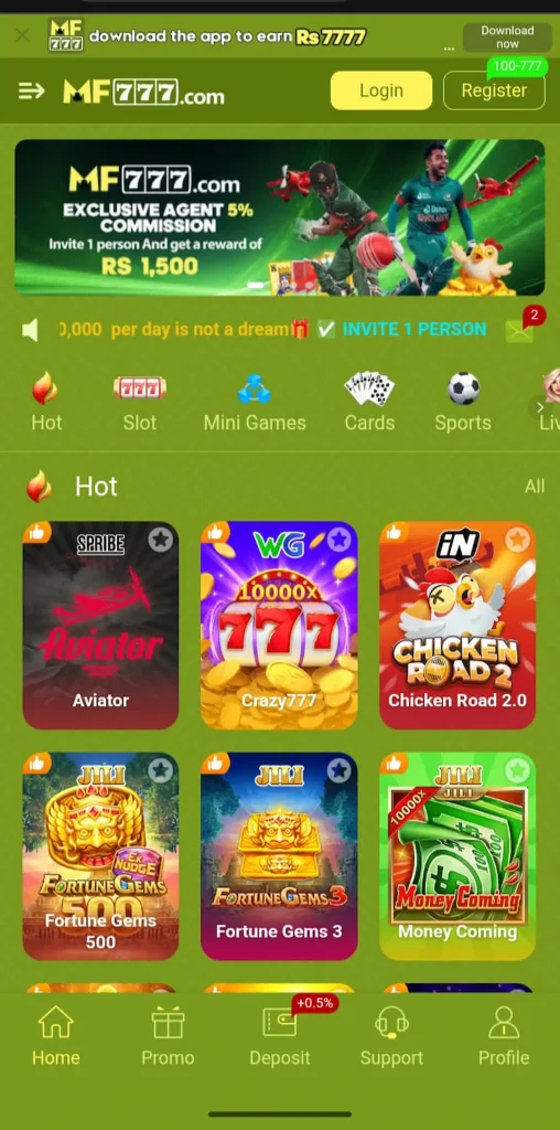 MF777 Game